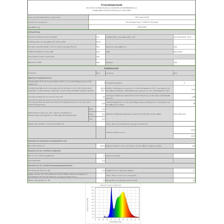 SSC-LUXon LED Außen-Wandleuchte Wandleuchte Up Down Aussenlampe IP44 grau mit LED GU10 5W neutralweiß, Neutralweiß – Bild 8