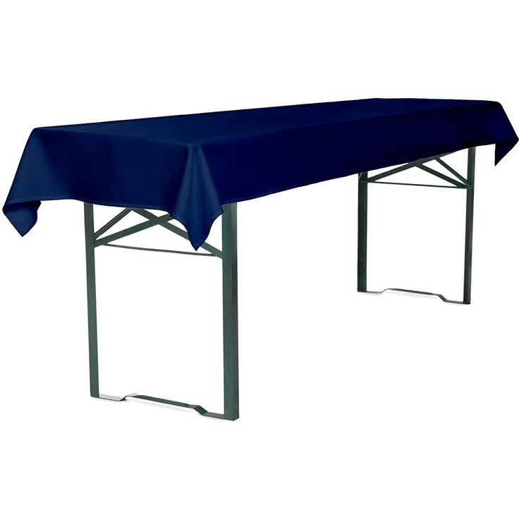 TexDeko Tischdecke universale Biertischdecke für Bierzeltgarnituren/Festzeltgarnituren (1-tlg), waschbar & wiederverwendbar (Farbe & Größe: nach Wahl) – Bild 1