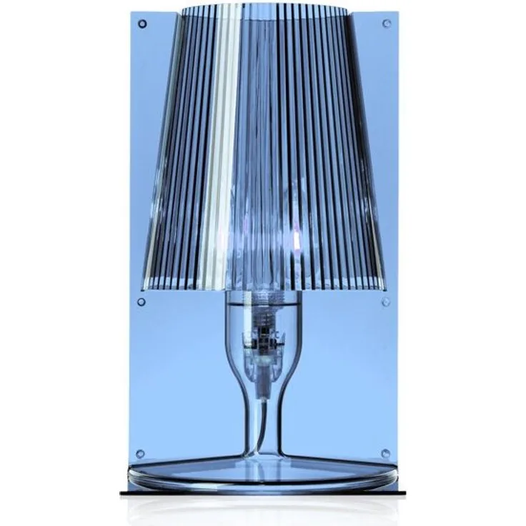 Kartell Take, Tischleuchte, Blau