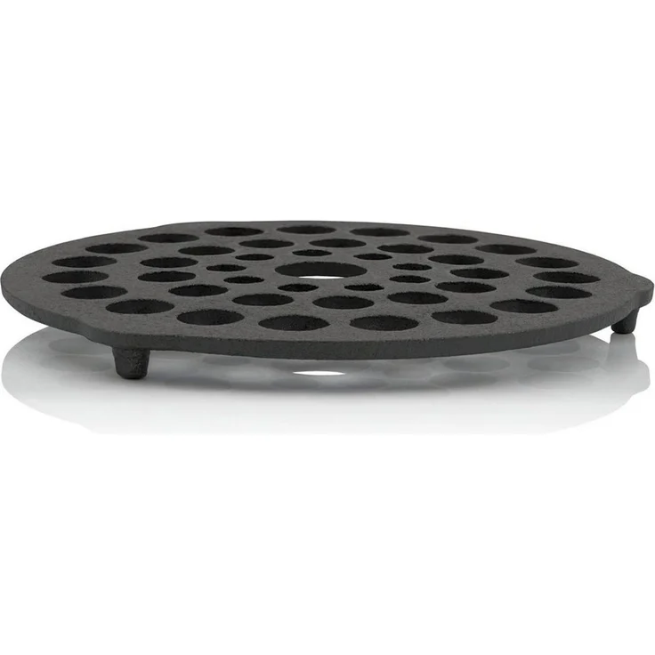 BBQ-Toro Grillrost Dutch Oven Einsatz aus Gusseisen, Ø 20, Dreibein Pfannenknecht – Bild 5