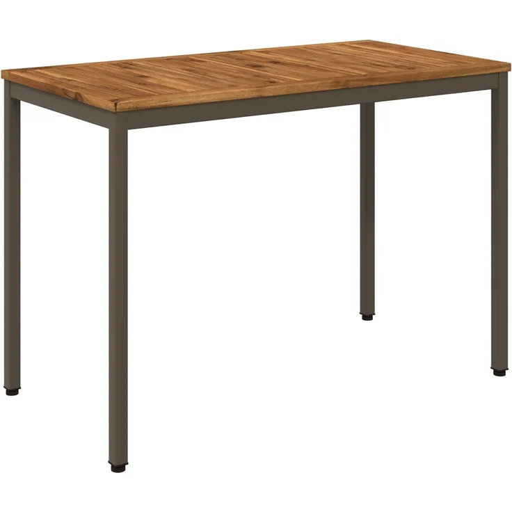 vidaXL Gartentisch NAARDEN Natur und Kaffee 108,5 x 55 x 75 cm 901315 – Bild 2
