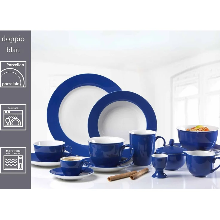 Ritzenhoff & Breker DOPPIO Einsteiger-Set 16-teilig - Blau – Bild 2