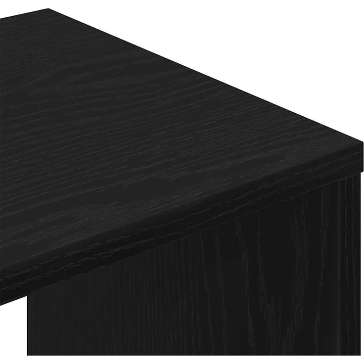 vidaXL TV-Schrankset 6 pcs Schwarz Eichen-Optik Holzwerkstoff 3332533 – Bild 10