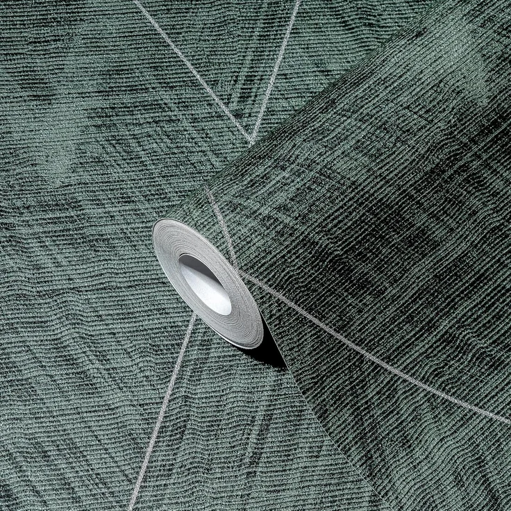 A.S. Création Vliestapete THE BOS Grafisch, leicht strukturiert, abstrakt, gemustert, leicht glänzend, (1 St), Grafiktapete Tapeten Wohnzimmer Schlafzimmer Küche modern Design Optik – Bild 2