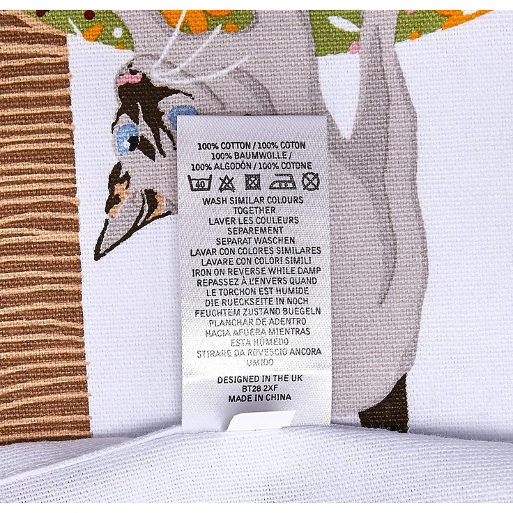 Ulster Weavers Geschirrtuch Moggie Mahem, (Set, 1-tlg, 1-teilig), 100% Baumwolle 48x74 cm Küchentuch – Bild 3