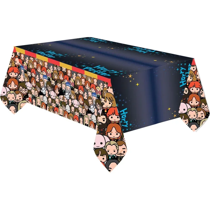 Harry Potter - "Chibi" Plastik Tischdecke - 120 x 180 cm