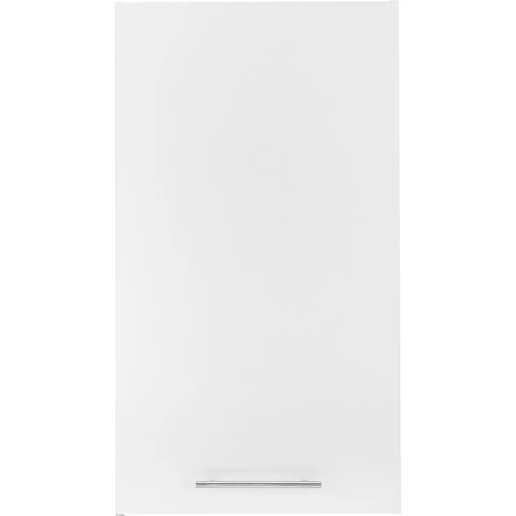 XORA 'PRIMUS' Küchenschrank Hängeschrank, Holznachbildung weiß, 50 x 90 x 31 cm, mit Drehtür – Bild 1