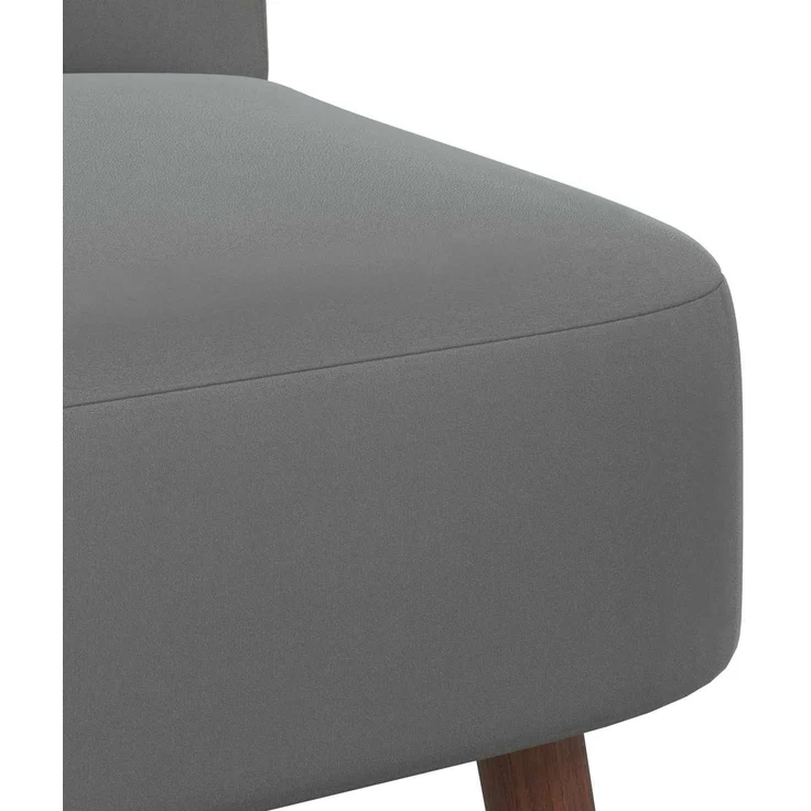 vidaXL Schlafsessel Dunkelgrau Samt 42050513 – Bild 6