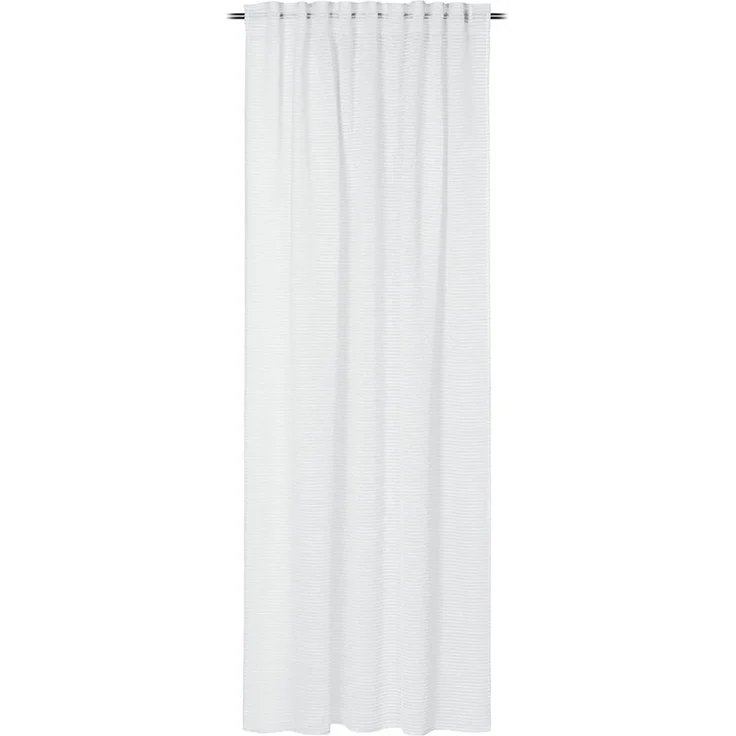 GÖZZE Fertigvorhang DEVIN weiß BH 140x245 cm weiß Gardine Flächenvorhang – Bild 1