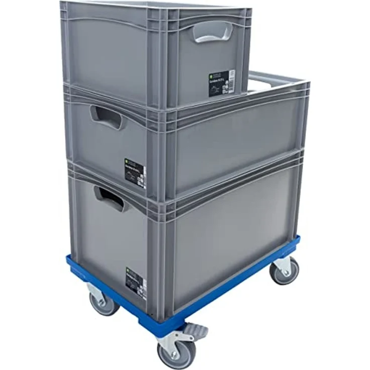 Surplus Eurobox B 60 x 40 x 12 cm Lagerkiste Transportbox Kunststoffbox Lagerbox – Bild 4