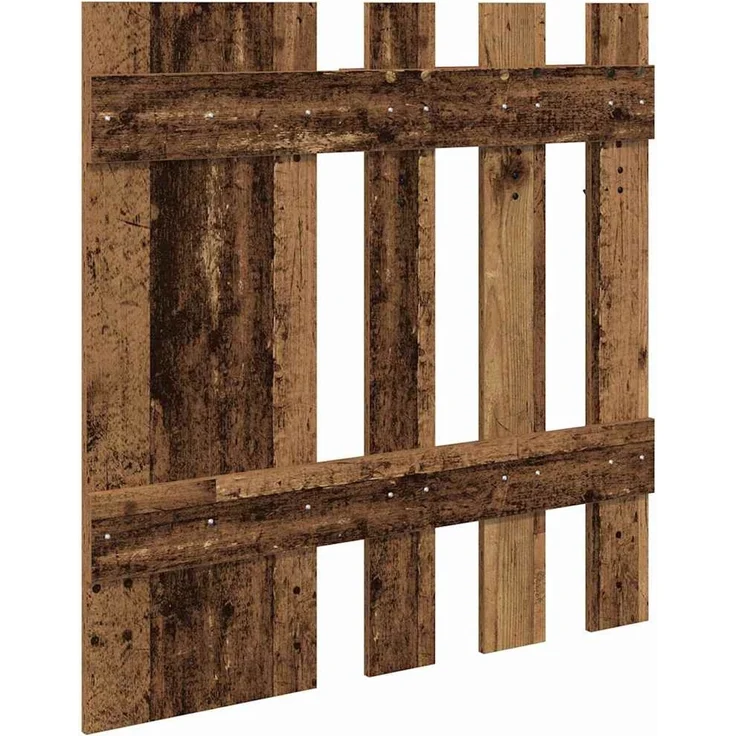 vidaXL Wandmontierter nachttisch Altholz 100 x 10 x 100 cm 874513 – Bild 7