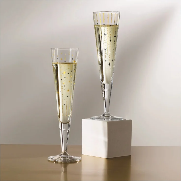 Ritzenhoff 6031008 Champagnerglas-Set H24 GOLDNACHT Sonja Eikler 2024 – Bild 8