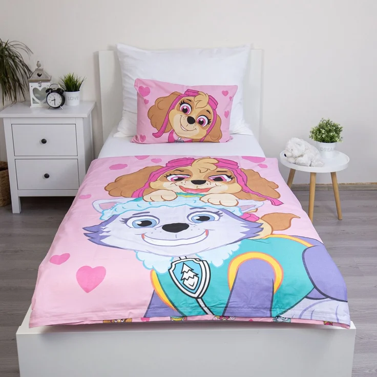 Paw Patrol Baby und Kinder Bettwäsche Set 100 × 135 cm + 40x60 cm – Bild 2