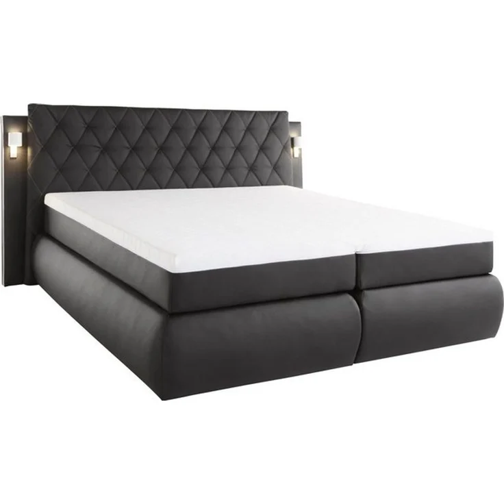 COLLECTION AB Boxspringbett, inklusive Bettkasten, LED-Beleuchtung und Topper – Bild 4