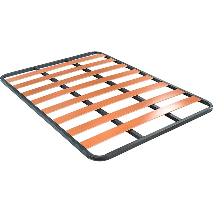 Duérmete Online - Lattenrost Basic Struktur 30x30 mm ohne Füße, Stabilität und Robustheit, Stahlrohr 30x30 mm, Epoxidfarbe grau, 150x190