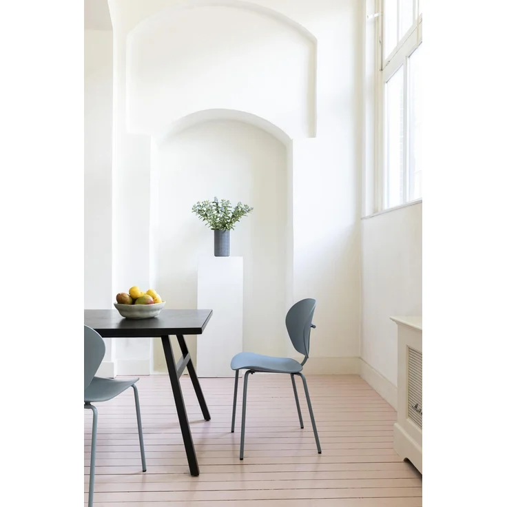 Zuiver Esszimmerstuhl The Ocean im 2er-Set, Farbe Ocean Blue, Sitzschale aus recyceltem Meeresplastik, Metallgestell – Bild 7