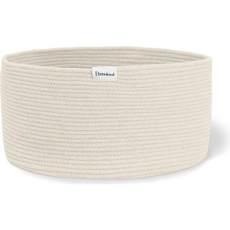 Ehrenkind Aufbewahrungskorb Spielzeugkorb für Kinder, In 3 Größen & Farben (Ideal als Wäschekorb oder Spielzeugaufbewahrung, Robustes Seilmaterial), Perfekt für Kinderzimmer, Wohnzimmer oder als dekorativer Wäschekorb