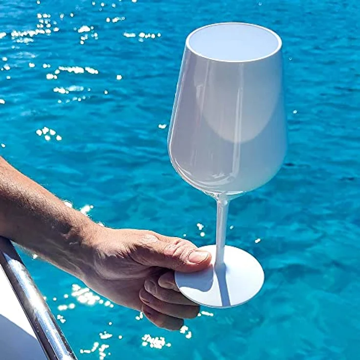 Doimoflair Weinglas DoimoFlair Weingläser aus Kunststoff bruchsicher Plastik – Bild 9