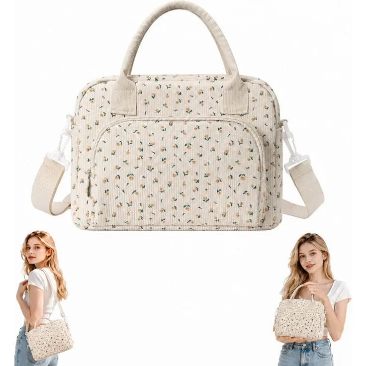 Diwzbyn Lunchbox Lunchbag 12L Isoliert, Kühltasche, Auslaufsicher, Wiederverwendbar, Mit verstellbarem Schulterriemen für Arbeit, Picknick & Outdoor