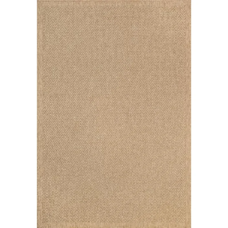 the carpet Teppich Kansas, rechteckig, Höhe: 1 mm, moderner robuster In und Outdoor Teppich Jute Look – Bild 4