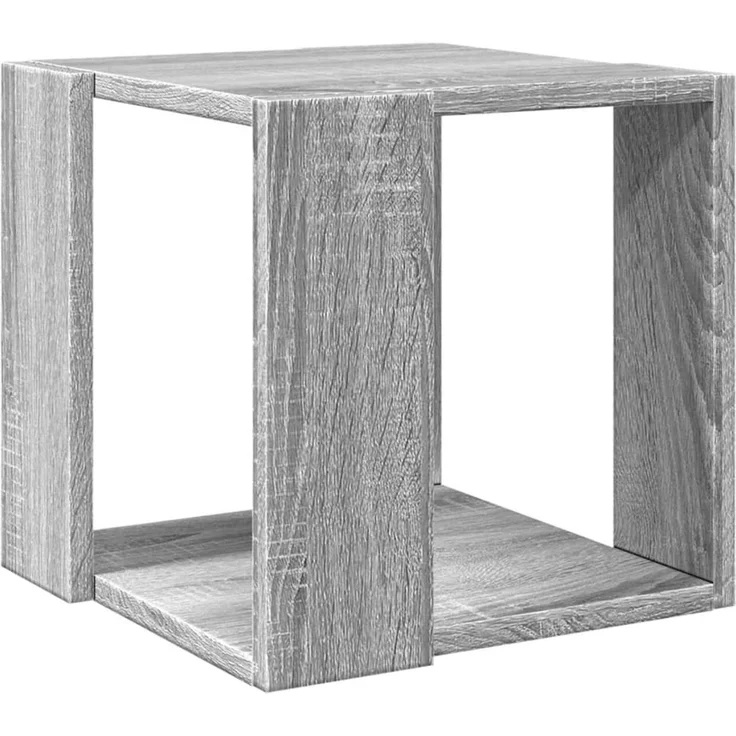 vidaXL Couchtisch Grau Sonoma-Eiche 32x32x30 cm Holzwerkstoff 848148 – Bild 2