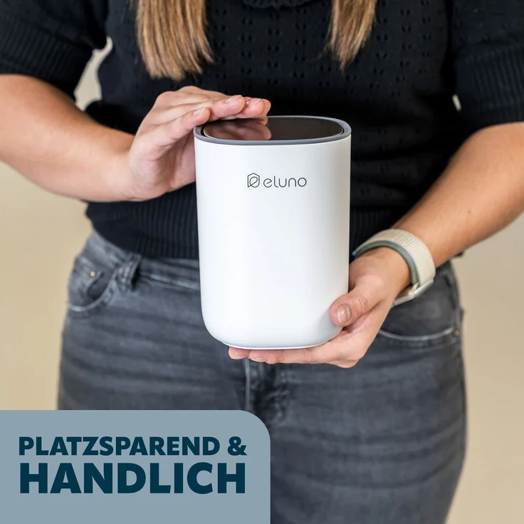 eluno Kosmetikeimer EDOLO, klein Weiß – Bild 5
