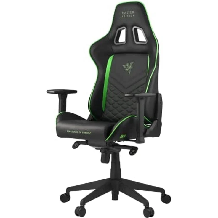 RAZER License TAROK PRO - RAZER™ Edition Gaming Chair by Zen Gaming Stuhl, Schwarz/Grün – Bild 1