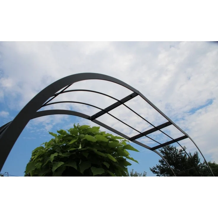 GardenAndPools Rosenbogen BARCELONA 305cm Schwarz – Bild 2