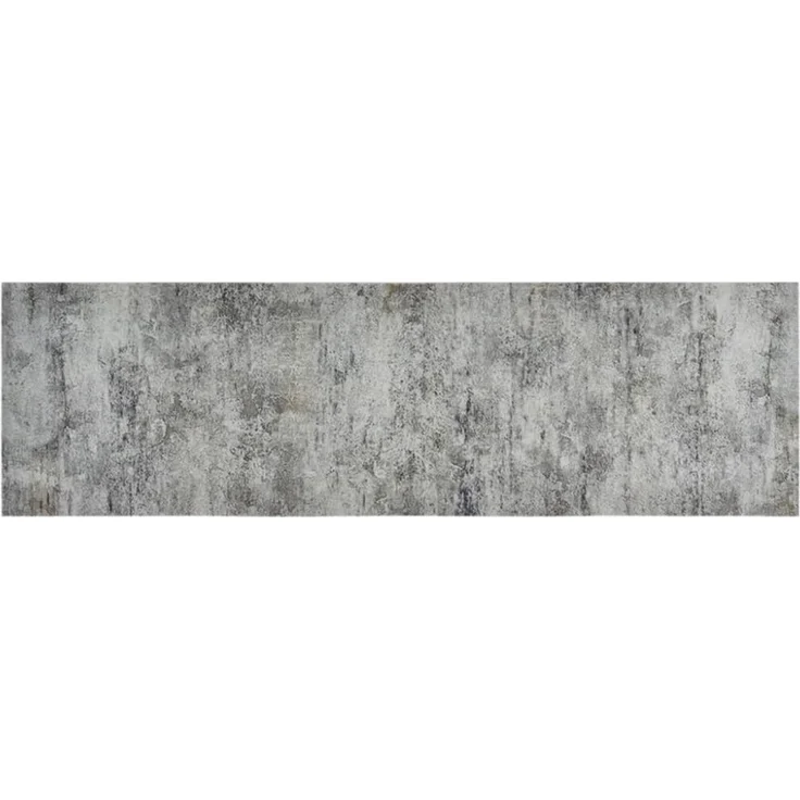 vidaXL Küchenteppich Waschbar Beton 60x180 cm Samt 136571 – Bild 2
