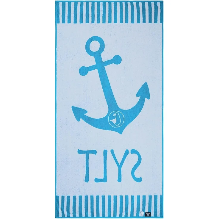 Schietwetter Strandtuch Unisex Kinder Strandhandtuch "Sylt" 180x88cm, Stoff, schnelltrocknend – Bild 2