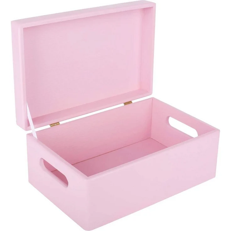 Creative Deco Holzkiste mit Deckel 30x20x14 cm (1cm) – Bild 5