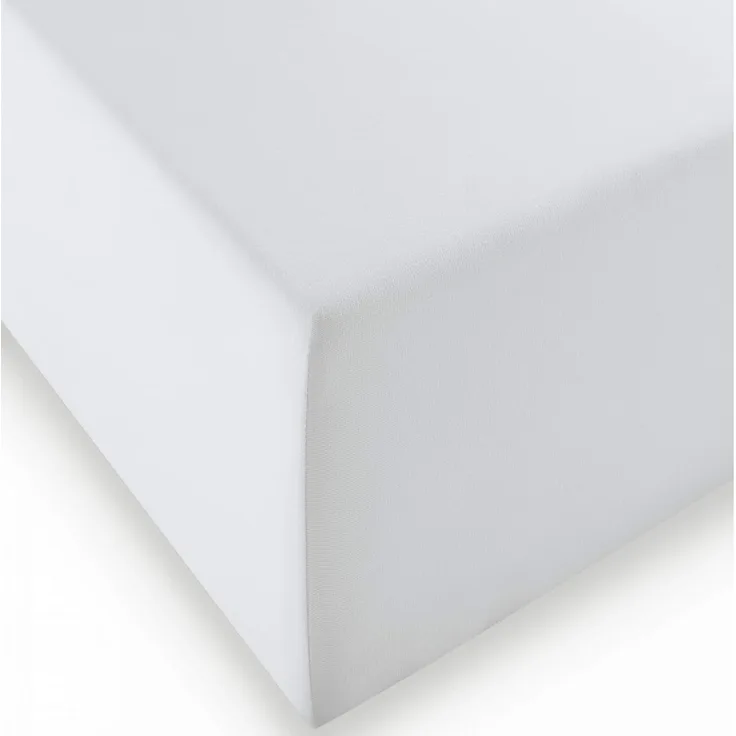 fleuresse Spannbettlaken Comfort XL, Mako-Jersey, Gummizug: rundum, (1 Stück), Mako-Jersey, für Matratzen bis 40 cm Höhe, Bettlaken, Spannbetttuch
