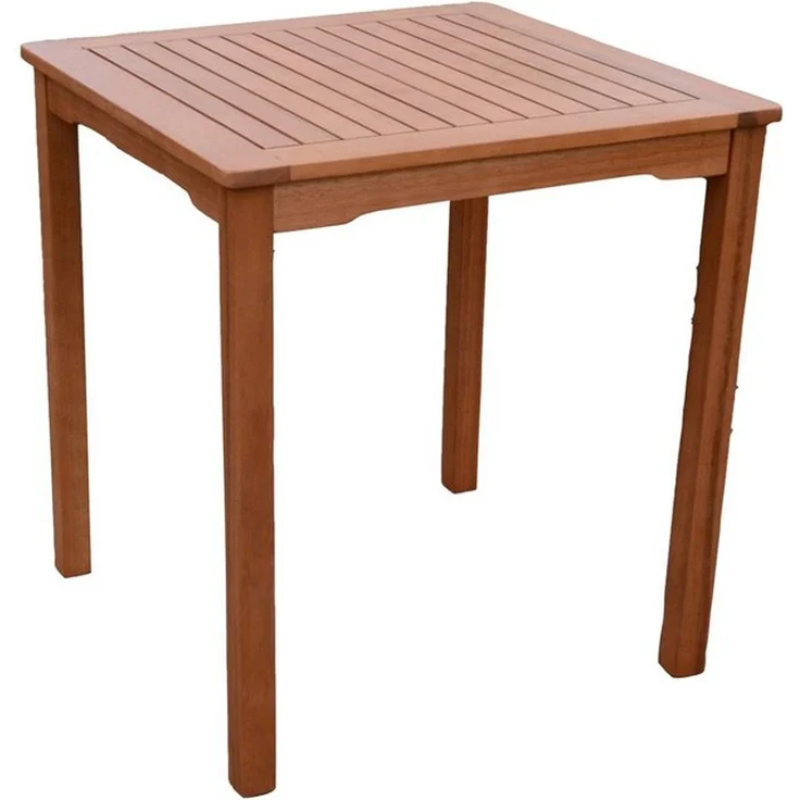 Gartentisch Balkontisch PITTSBURGH 70 x 70 cm aus Eukalyptus – Bild 2