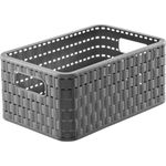 Rotho Korb Country A5, 6 L anthrazit