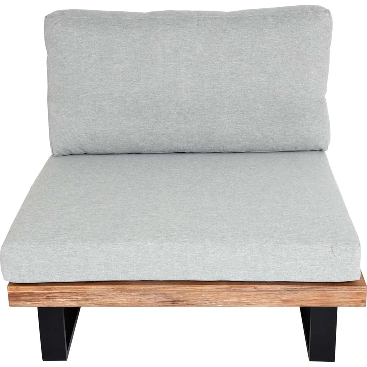2er-Set Lounge-Sessel HWC-H54, Garten-Sessel, Spun Poly Akazie Holz FSC-zertifiziert Alu ~ hellbraun, Polster hellgrau – Bild 7