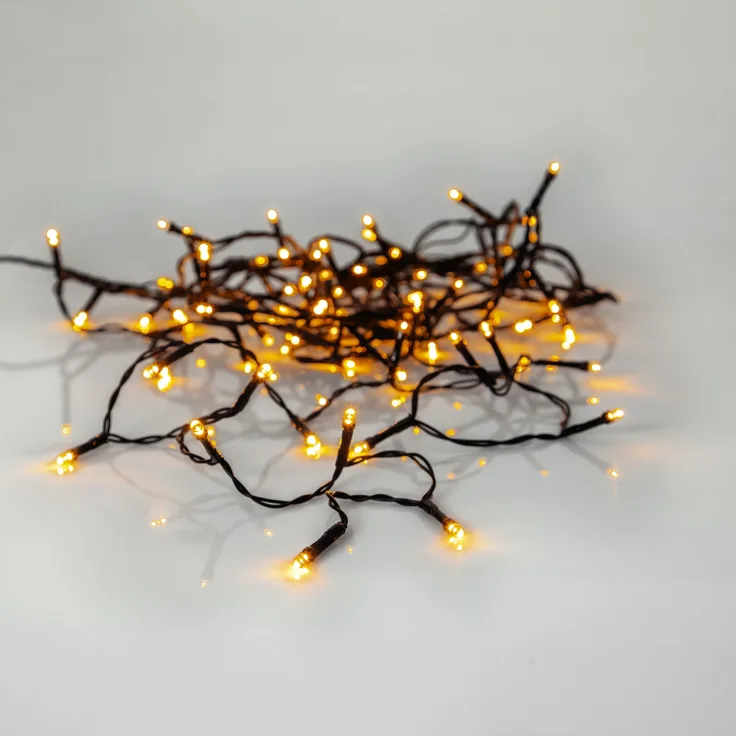 LED-Lichterkette Golden Warm White, warmweiß, 80 LEDs, 5,6m