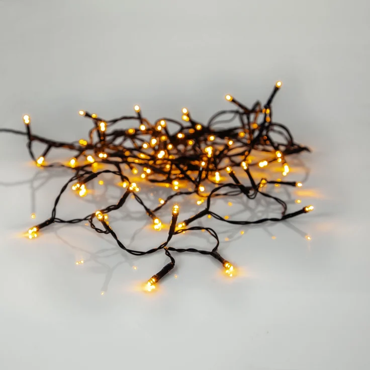 LED-Lichterkette Golden Warm White, warmweiß, 80 LEDs, 5,6m