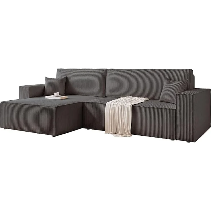 XL-Eckschlafsofa mit Stauraum und Schlaffunktion – Bild 4