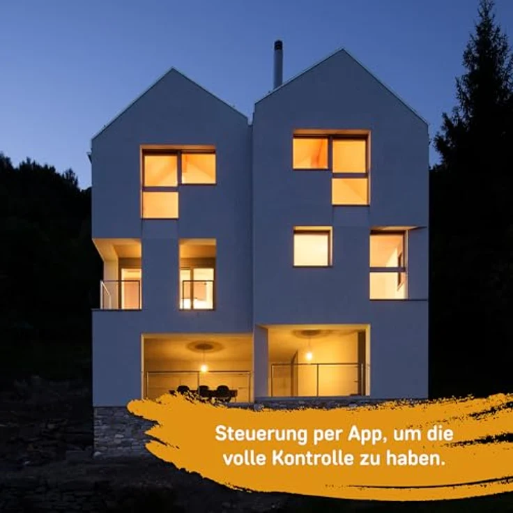 Müller-Licht Outdoor LED-Strip, 5m WLAN steuerbar mit Weißveränderlichkeit (2700 K - 6500 K), selbstklebend, spritzwassergeschützt IP44, TUYA App kompatibel – Bild 3
