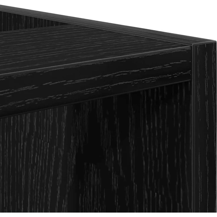 vidaXL Küchenunterschrank Schwarz Eichen-Optik 40 x 44,5 x 81,5 cm 876651 – Bild 8