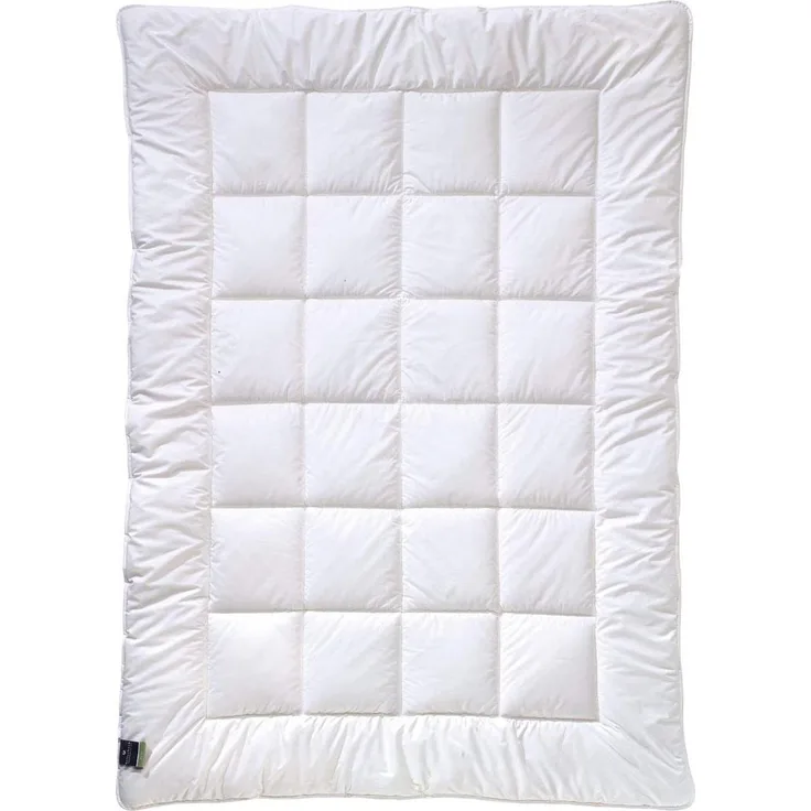 billerbeck Faserdecke Alcando Wärmestufe mittel, strapazierfähig 200x200 cm Baumwolle, Allergiker geeignet