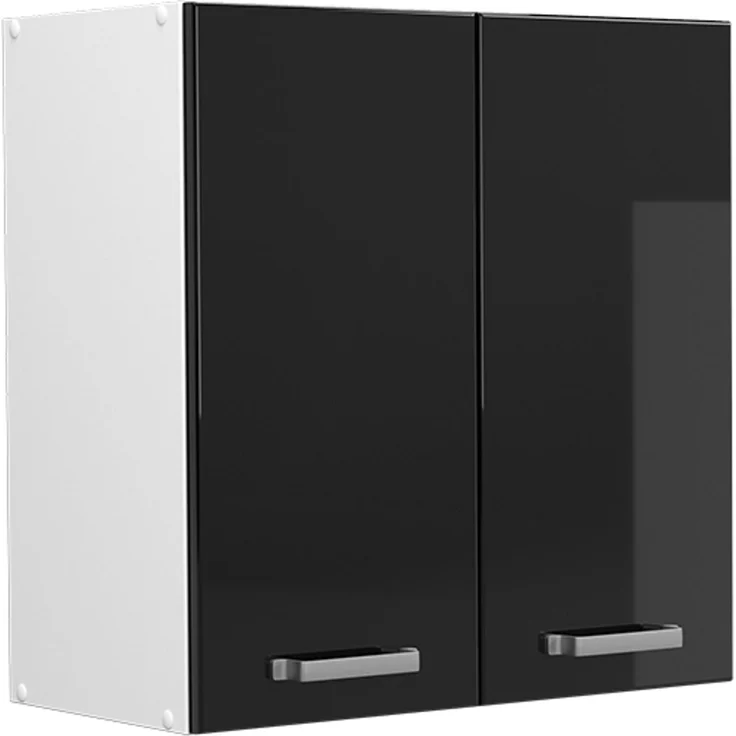 Küchenfront R-Line Schwarz Hochglanz 59.2x59 cm Möbelfront für den Hängeschrank Vicco – Bild 5