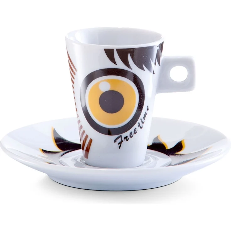 ZELLER 26505 Espresso-Set FACES, 12-tlg, Porzellan – Bild 5