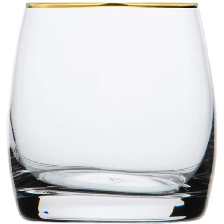 Whiskyglas Kristall Pure Gold clear (8,7 cm)