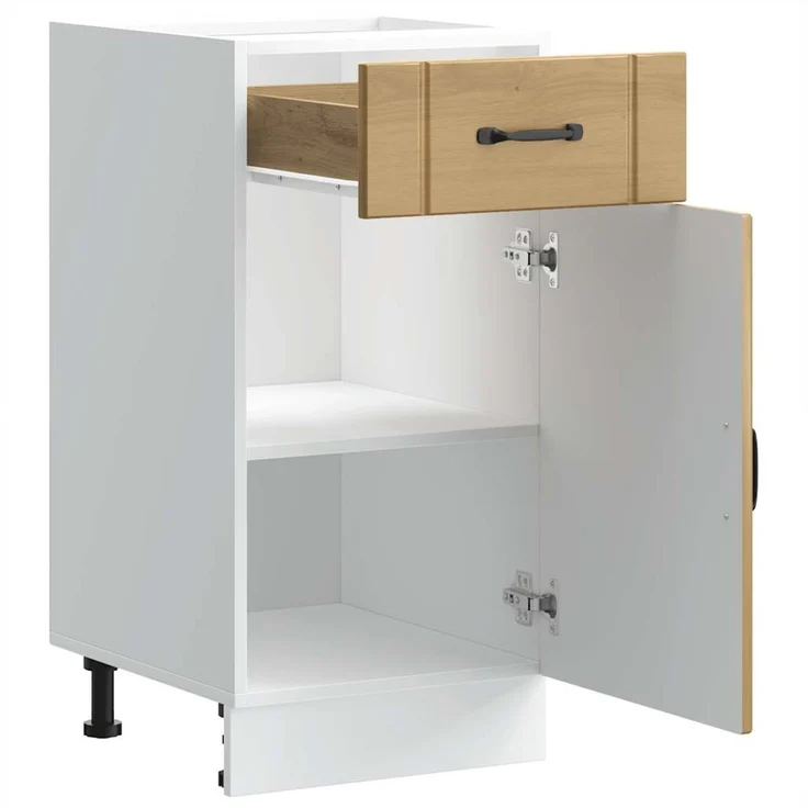 vidaXL Küchen-Unterschrank Lucca Artisan-Eiche Holzwerkstoff 853716 – Bild 5