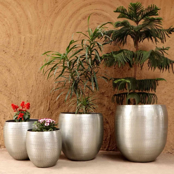 Orientalischer Blumentopf Castellon 4 er Set – Bild 2