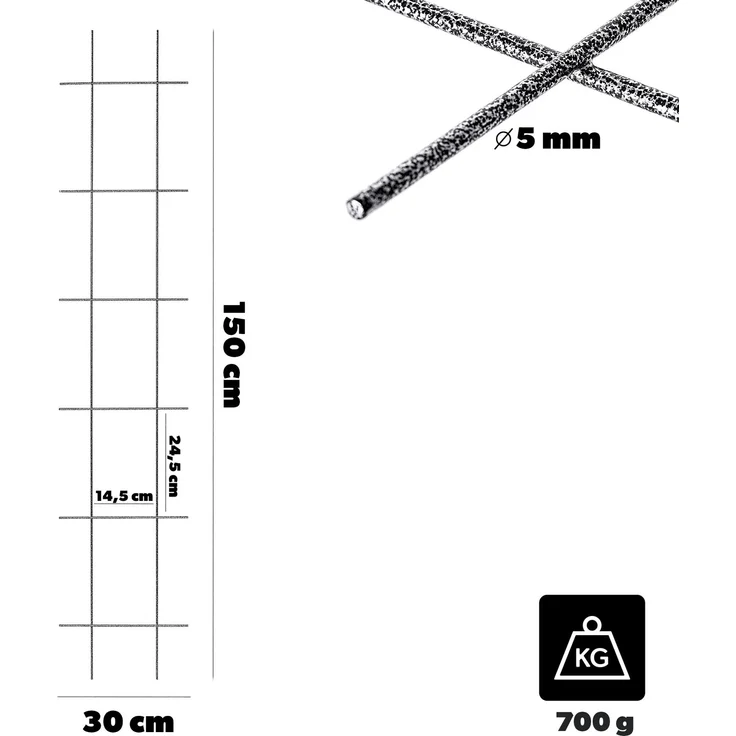 KADAX Gartenspalier für Kletterpflanzen Pergola 30x150 cm – Bild 3