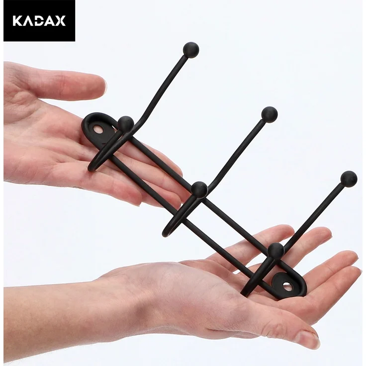 KADAX Wandhalter für Kleiderhalter 3+7 Haken – Bild 8