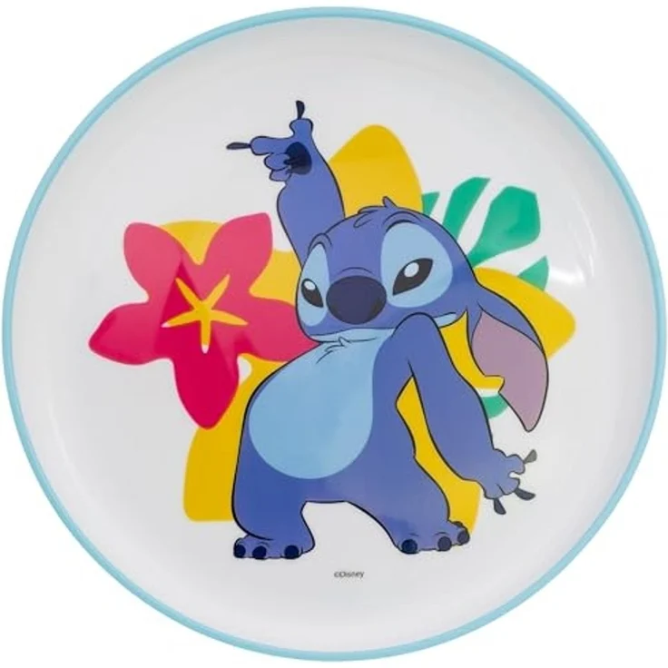 Stor Rutschfeste Platte, zweifarbig Stitch – Bild 1