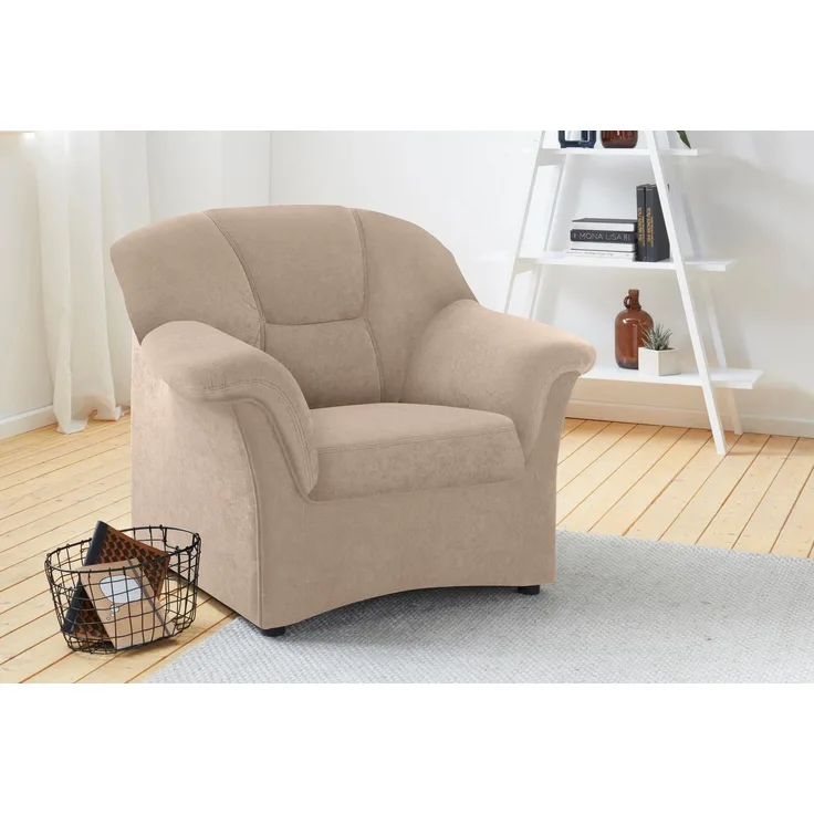 DOMO collection Sessel Sarafina, wahlweise mit Federkern